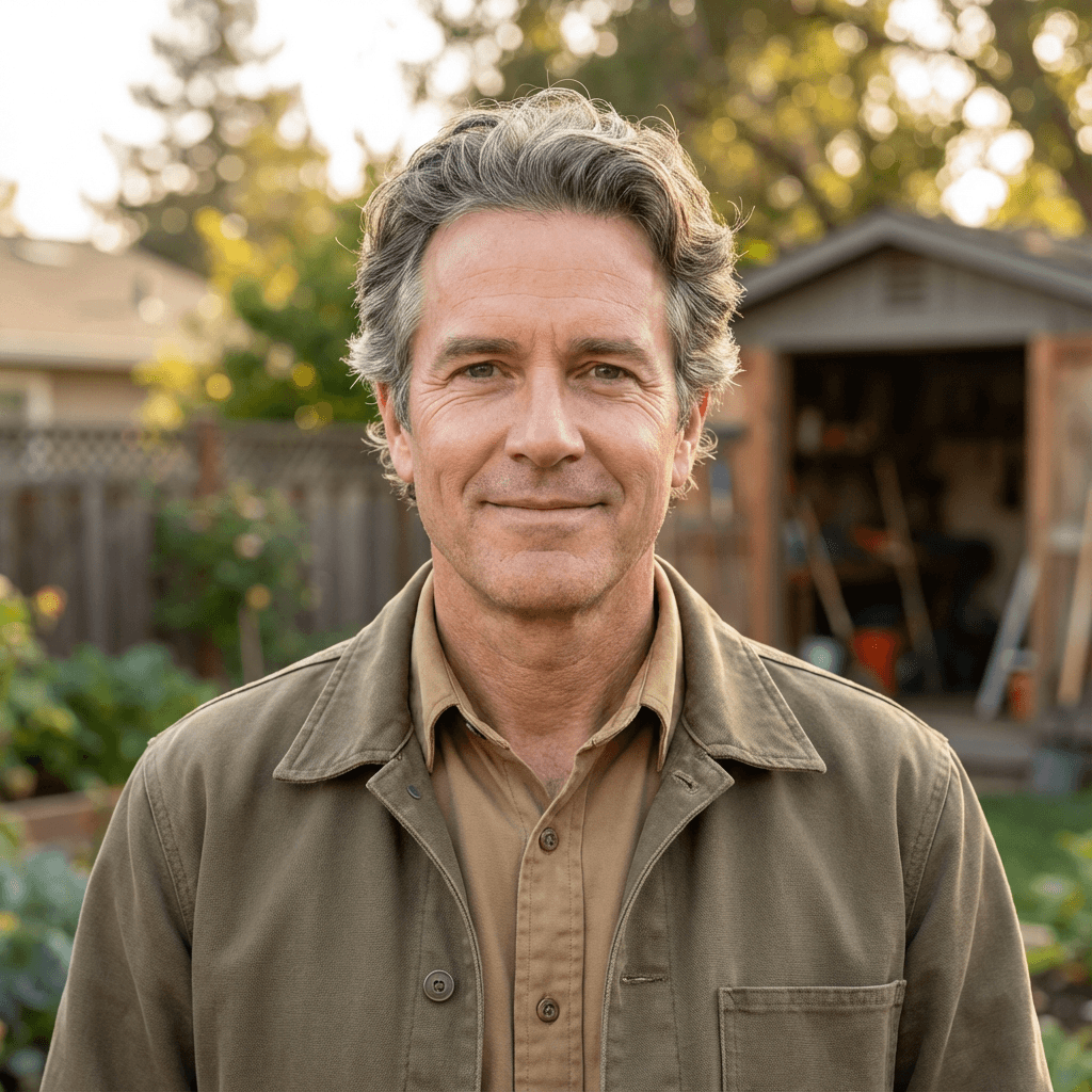 Robert Thompson, kitchen remodeling client